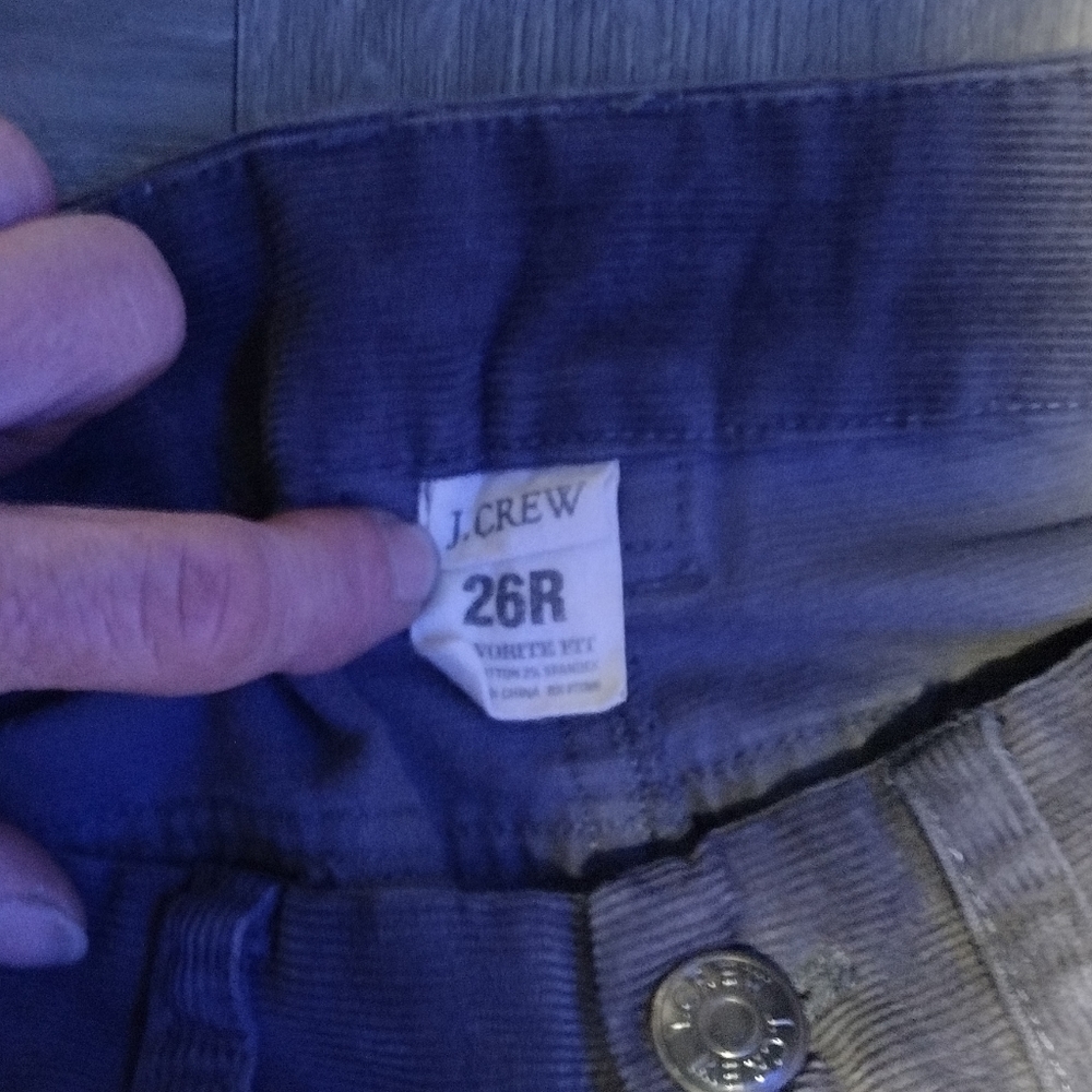 Warm corduroy straight leg pants - Picture 6 of 12
